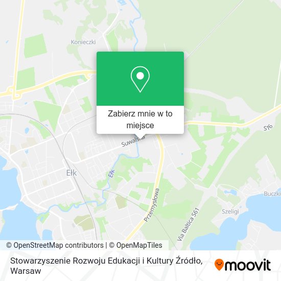 Mapa Stowarzyszenie Rozwoju Edukacji i Kultury Źródło