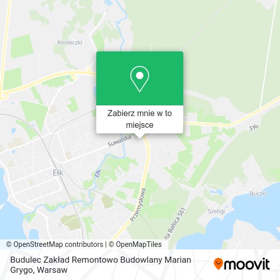 Mapa Budulec Zakład Remontowo Budowlany Marian Grygo