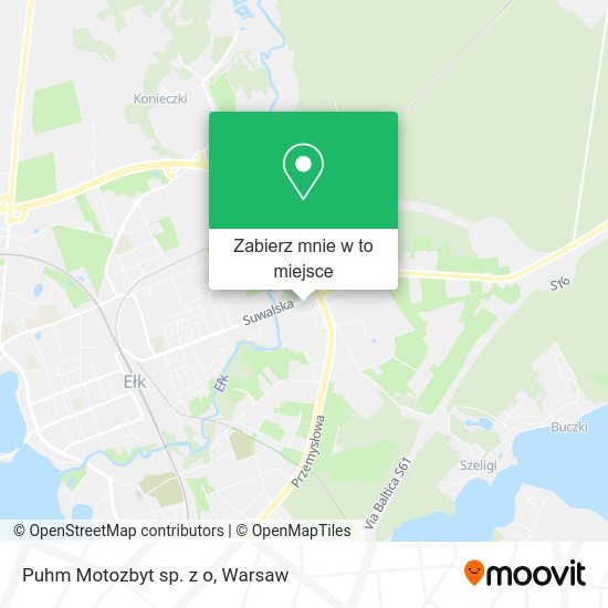 Mapa Puhm Motozbyt sp. z o