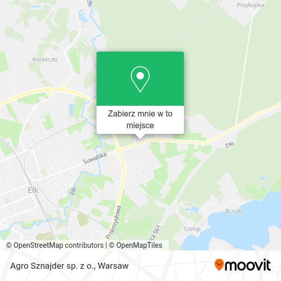 Mapa Agro Sznajder sp. z o.