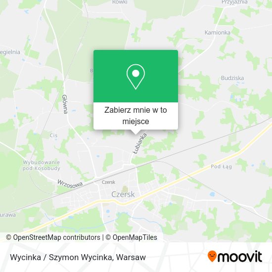 Mapa Wycinka / Szymon Wycinka