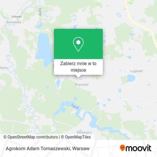 Mapa Agrokom Adam Tomaszewski