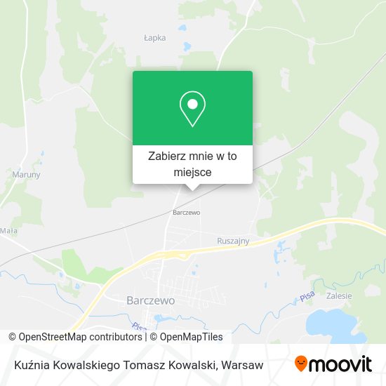 Mapa Kuźnia Kowalskiego Tomasz Kowalski