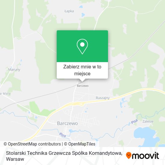 Mapa Stolarski Technika Grzewcza Spółka Komandytowa