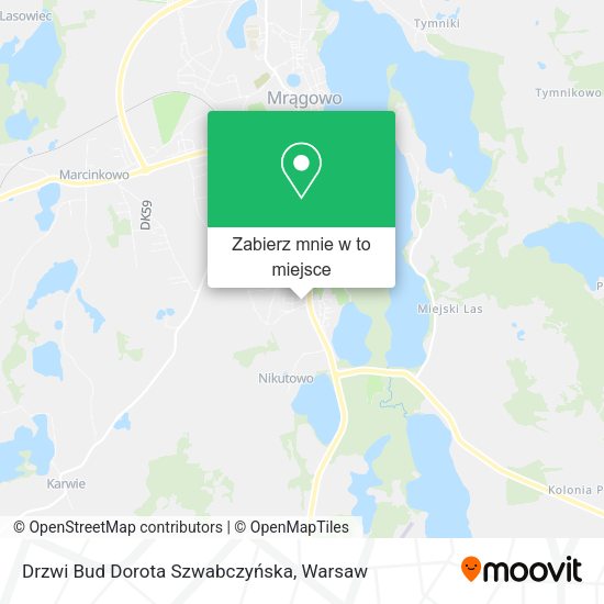 Mapa Drzwi Bud Dorota Szwabczyńska