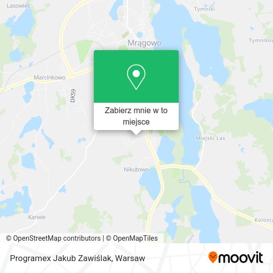 Mapa Programex Jakub Zawiślak