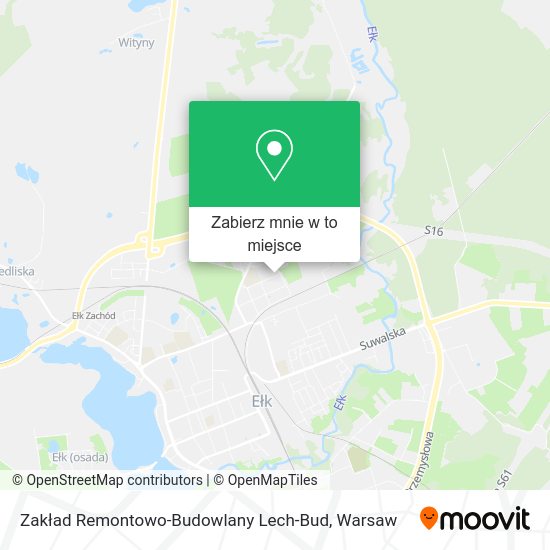 Mapa Zakład Remontowo-Budowlany Lech-Bud