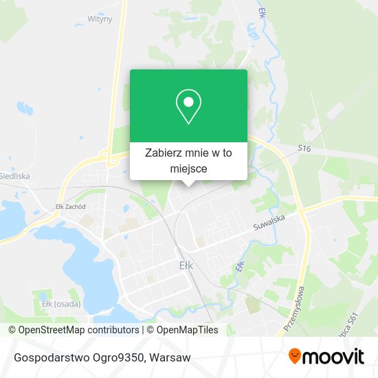 Mapa Gospodarstwo Ogro9350