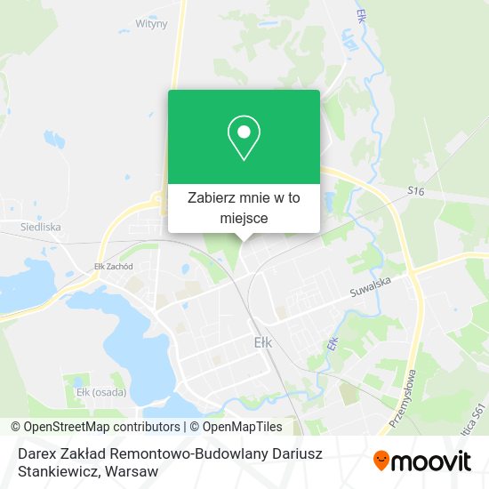 Mapa Darex Zakład Remontowo-Budowlany Dariusz Stankiewicz