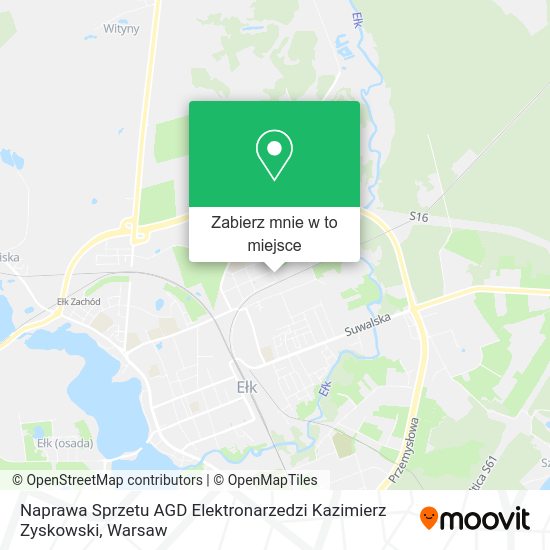 Mapa Naprawa Sprzetu AGD Elektronarzedzi Kazimierz Zyskowski