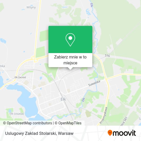 Mapa Uslugowy Zaklad Stolarski