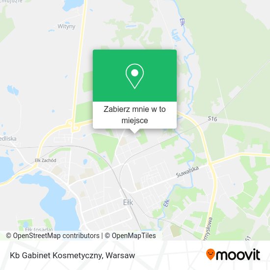 Mapa Kb Gabinet Kosmetyczny