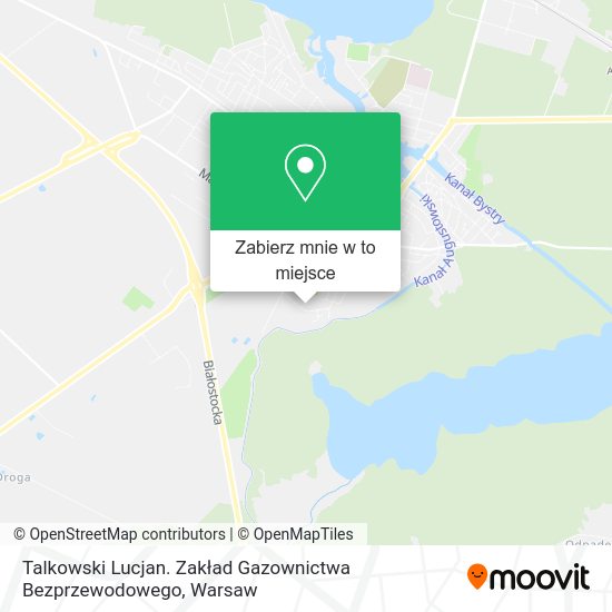 Mapa Talkowski Lucjan. Zakład Gazownictwa Bezprzewodowego