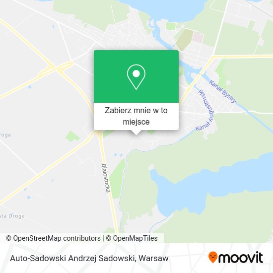 Mapa Auto-Sadowski Andrzej Sadowski