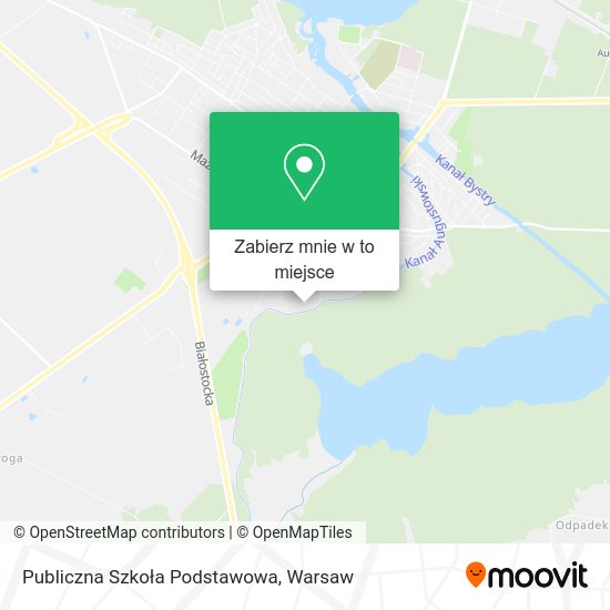 Mapa Publiczna Szkoła Podstawowa