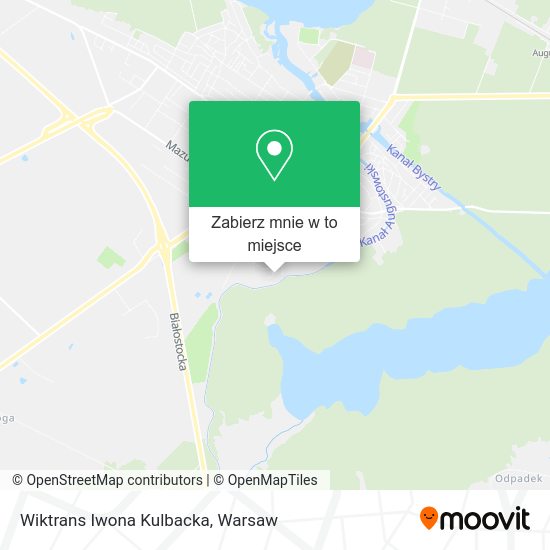 Mapa Wiktrans Iwona Kulbacka