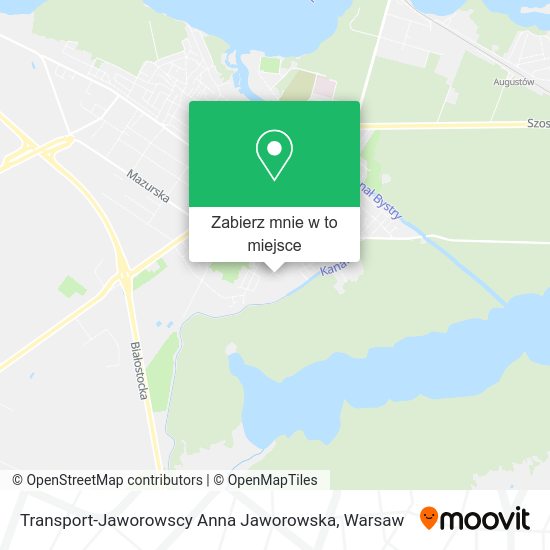 Mapa Transport-Jaworowscy Anna Jaworowska