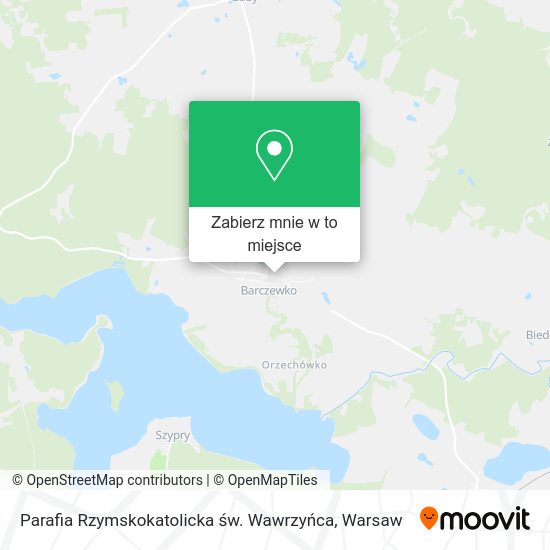 Mapa Parafia Rzymskokatolicka św. Wawrzyńca