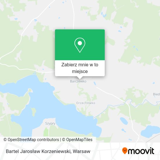 Mapa Bartel Jarosław Korzeniewski