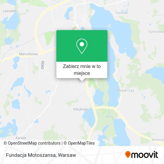 Mapa Fundacja Motoszansa