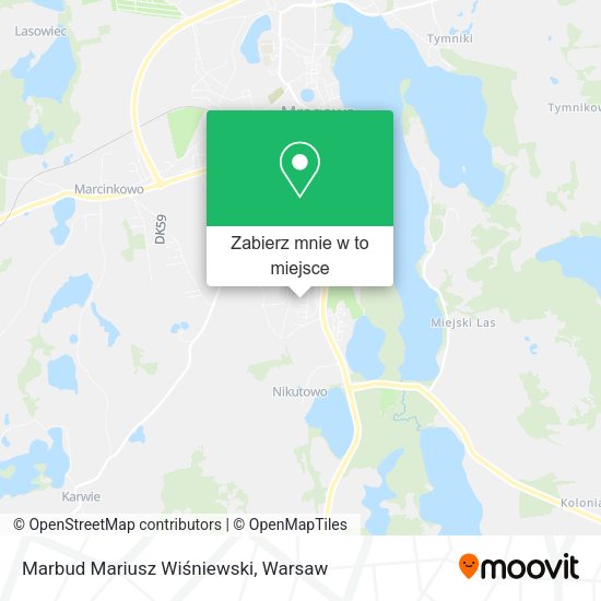 Mapa Marbud Mariusz Wiśniewski