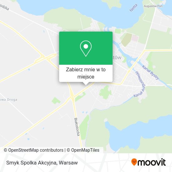 Mapa Smyk Spolka Akcyjna