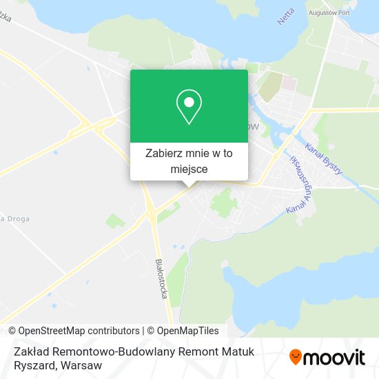 Mapa Zakład Remontowo-Budowlany Remont Matuk Ryszard