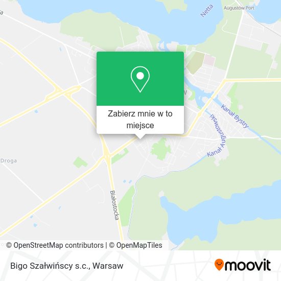 Mapa Bigo Szałwińscy s.c.