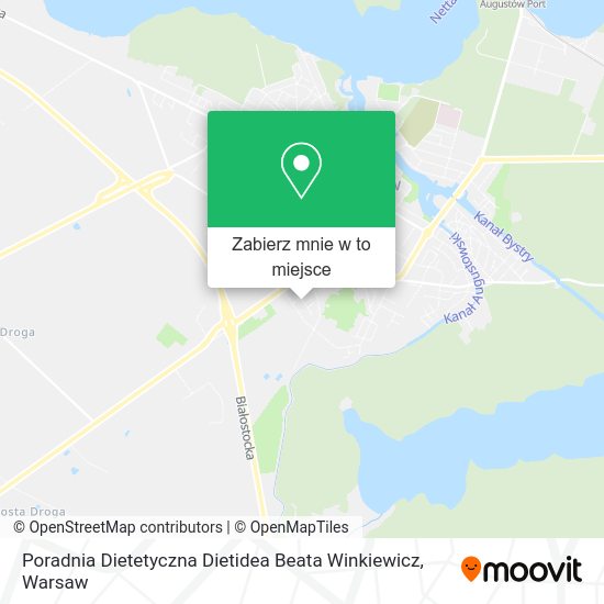 Mapa Poradnia Dietetyczna Dietidea Beata Winkiewicz