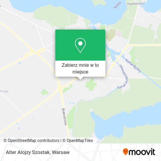 Mapa Alter Alojzy Szostak