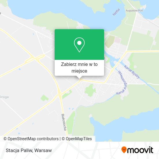 Mapa Stacja Paliw