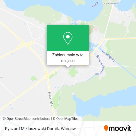 Mapa Ryszard Miklaszewski Domik