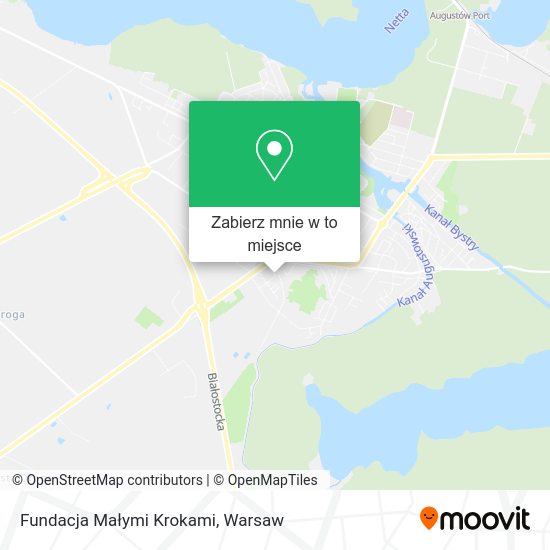 Mapa Fundacja Małymi Krokami