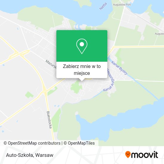 Mapa Auto-Szkoła