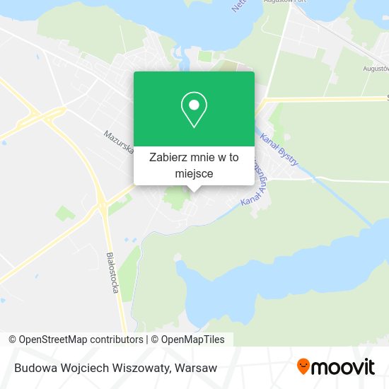 Mapa Budowa Wojciech Wiszowaty