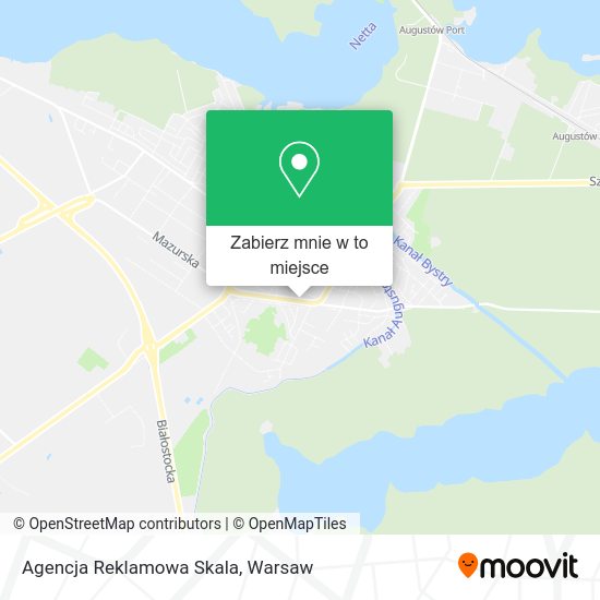 Mapa Agencja Reklamowa Skala