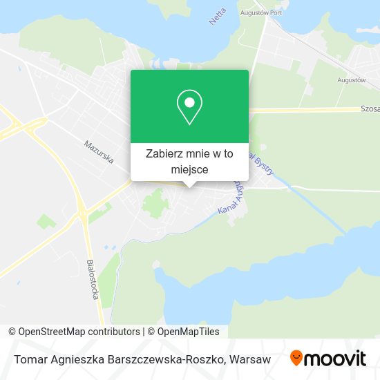 Mapa Tomar Agnieszka Barszczewska-Roszko