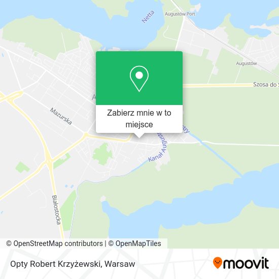 Mapa Opty Robert Krzyżewski