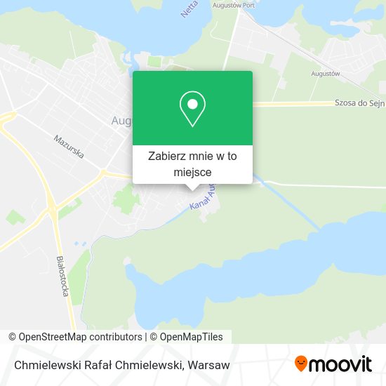 Mapa Chmielewski Rafał Chmielewski