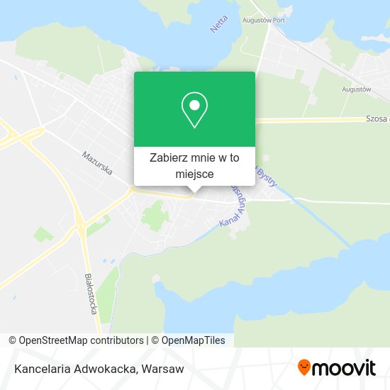 Mapa Kancelaria Adwokacka