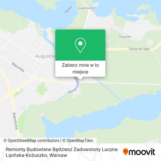 Mapa Remonty Budowlane Będziesz Zadowolony Lucyna Lipińska-Kożuszko