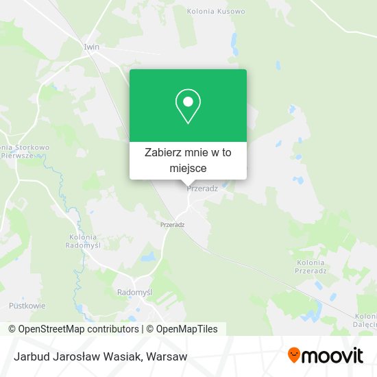 Mapa Jarbud Jarosław Wasiak