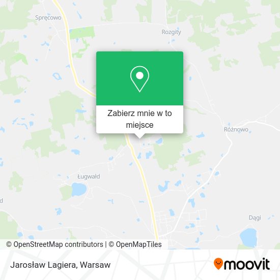 Mapa Jarosław Lagiera