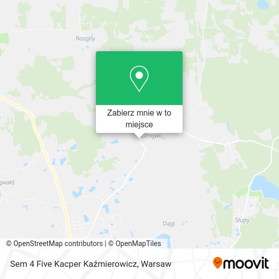 Mapa Sem 4 Five Kacper Kaźmierowicz