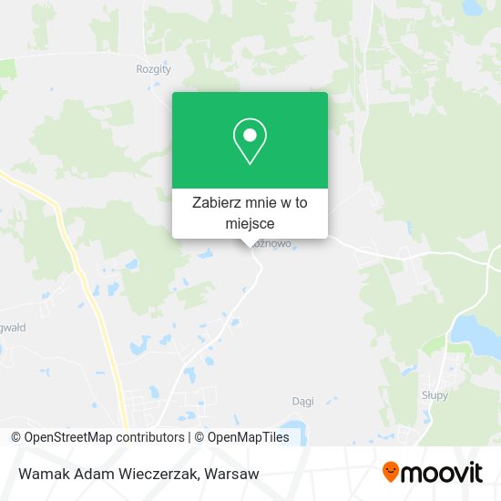 Mapa Wamak Adam Wieczerzak