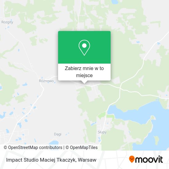 Mapa Impact Studio Maciej Tkaczyk