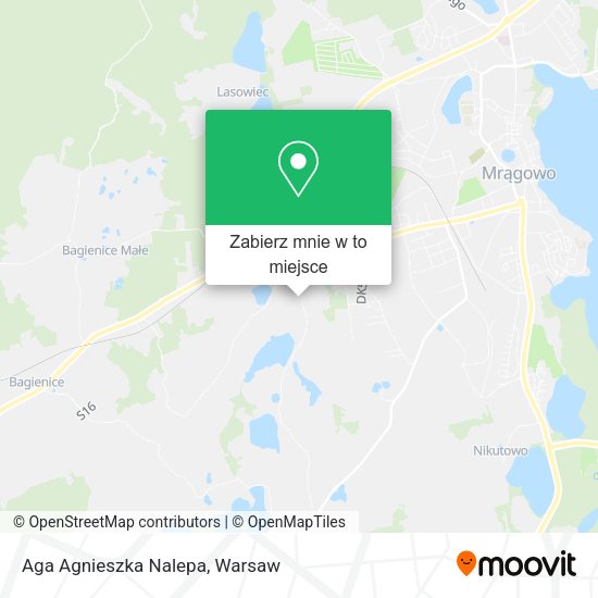 Mapa Aga Agnieszka Nalepa