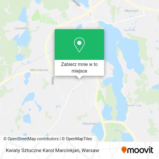 Mapa Kwiaty Sztuczne Karol Marcinkjan