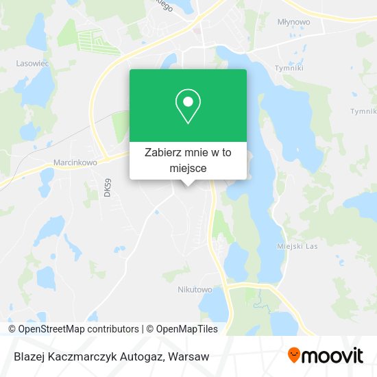 Mapa Blazej Kaczmarczyk Autogaz