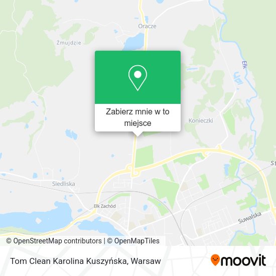 Mapa Tom Clean Karolina Kuszyńska